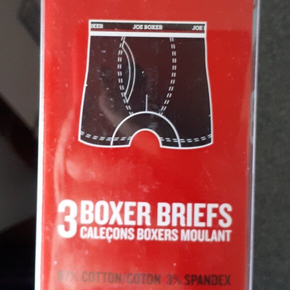 1 pack of 3 Joe Boxer boxer briefs Men Small - Picture 4 of 4